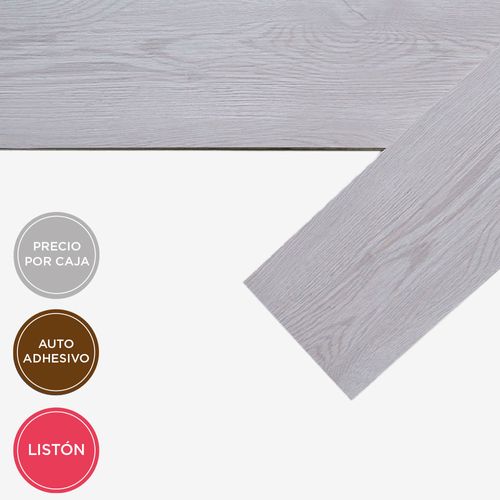 Listón HAPPINESS LVT Autoadhesivo 2mm Precio x Caja 3,34m²